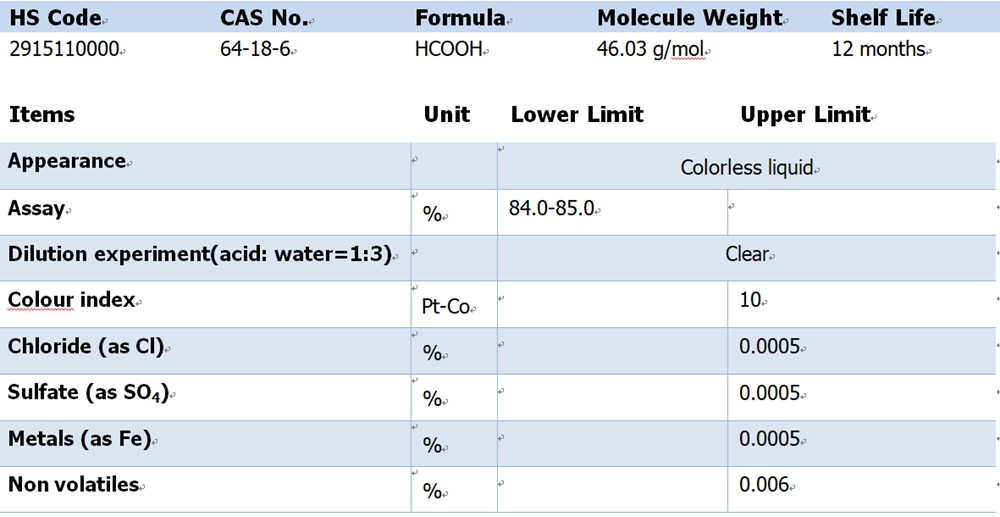 Formic Acid