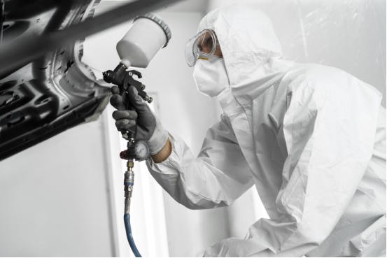 Application of trimethylolpropane in automobile spraying