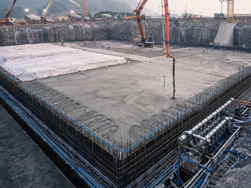 Admixture Strategies for Mass Concrete Temperature Control
