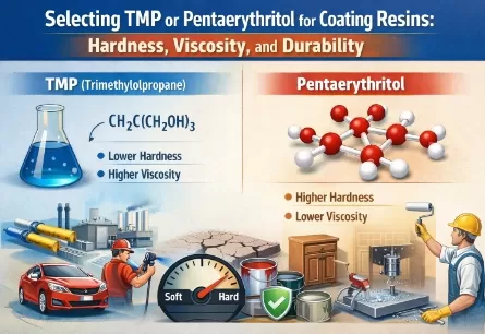Selecting TMP or Pentaerythritol for Coating Resins: Hardness, Viscosity, and Durability